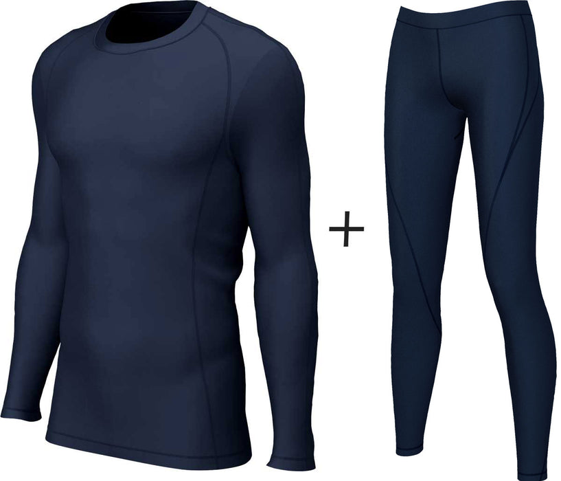 Girls' Xero Degrees Thermal Base Layer COMBO {XO-CH284Y/CH799Y-COMBO}