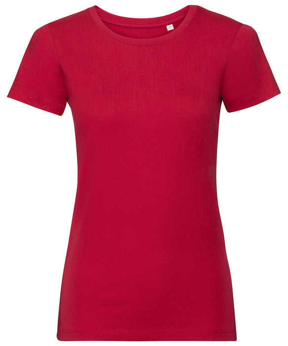 Women's Russell Athletic Pure Organic Cotton Tee {J108F}
