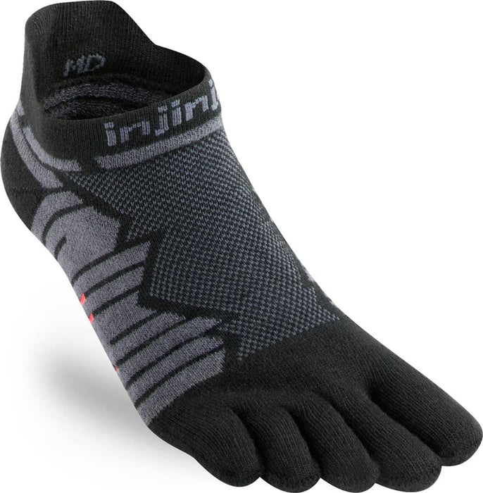 Injinji Men's Mid-Weight Ultra-Run No-Show Toe Socks (INJ-ULTRA-NS)