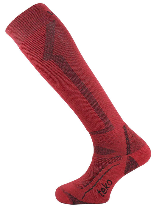 TEKO Unisex Mid-Weight Merino Ski Socks {T-4703}