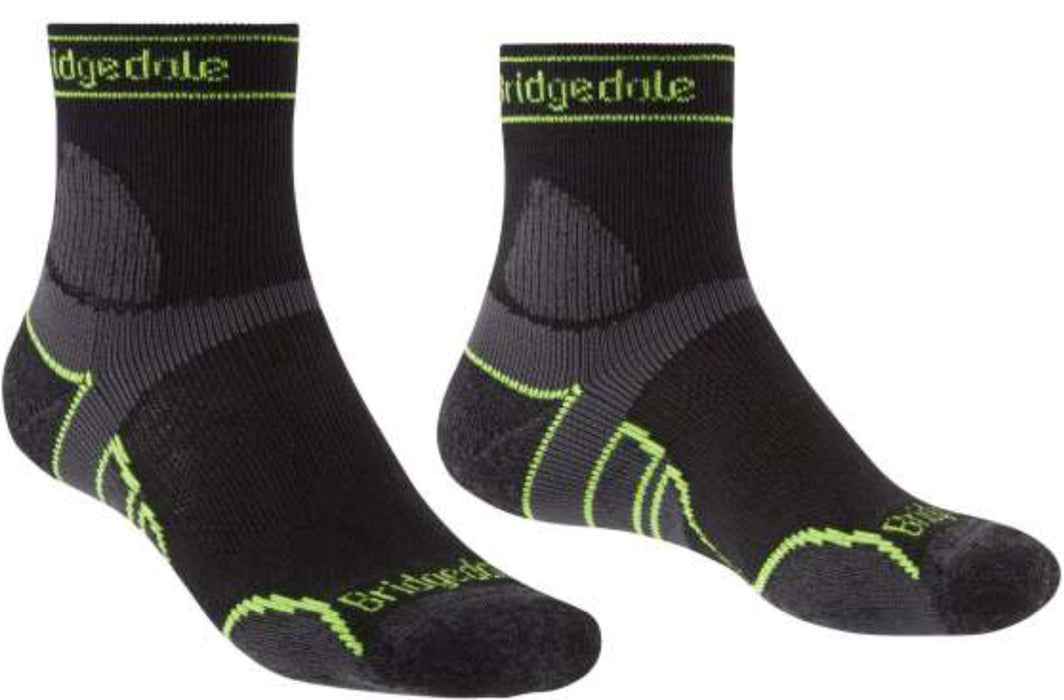 Bridgedale Men's Lightweight T2 Merino Run Mini-Crew Socks {BR-710199}