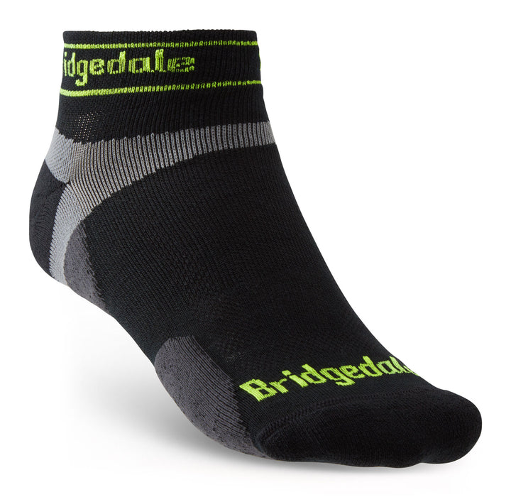 Bridgedale Men's Ultra-Lightweight T2 Merino Low Micro-Crew Run Socks {BR-710203}