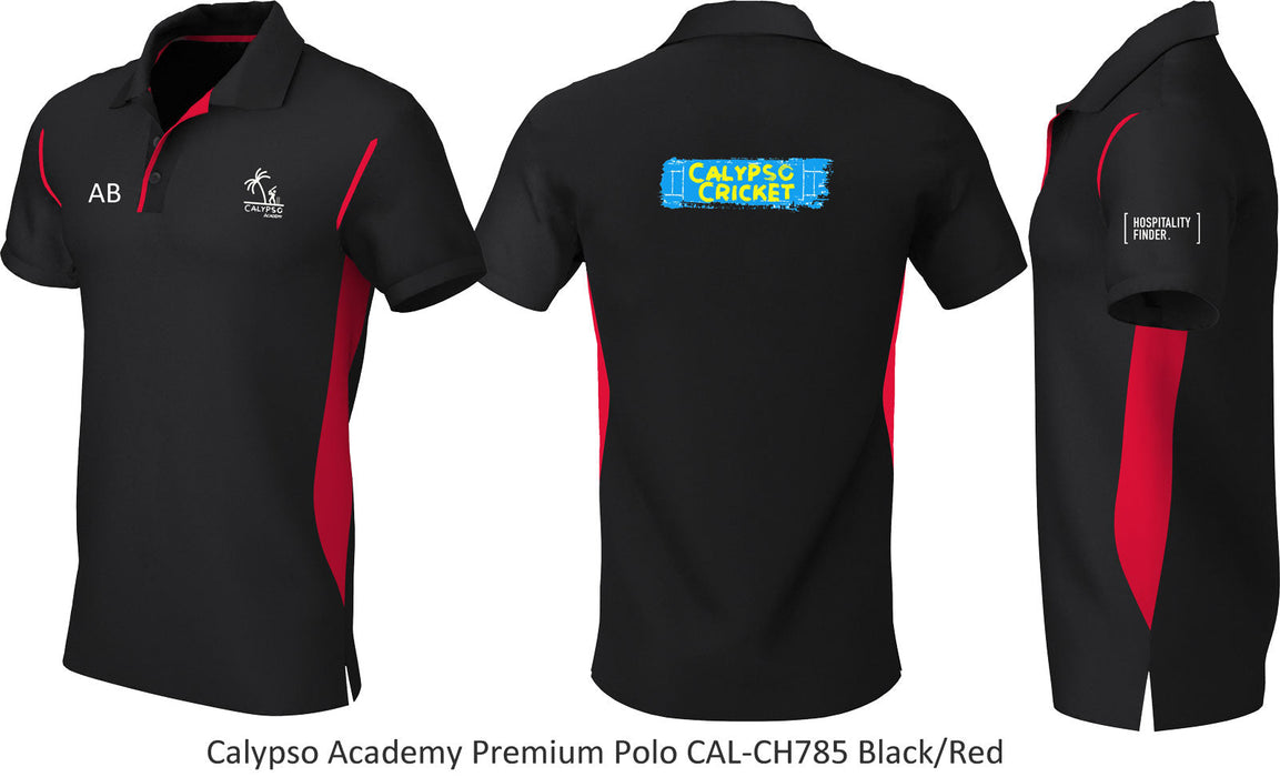Calypso Academy Youth Premium Tech Team Polo {CAL-XO-CH785Y}