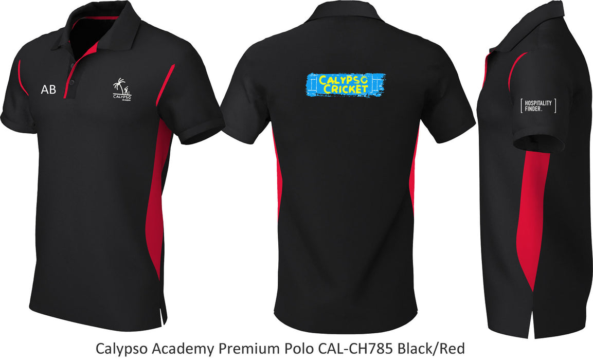 Calypso Academy Adult Premium Tech Team Polo {CAL-XO-CH785}