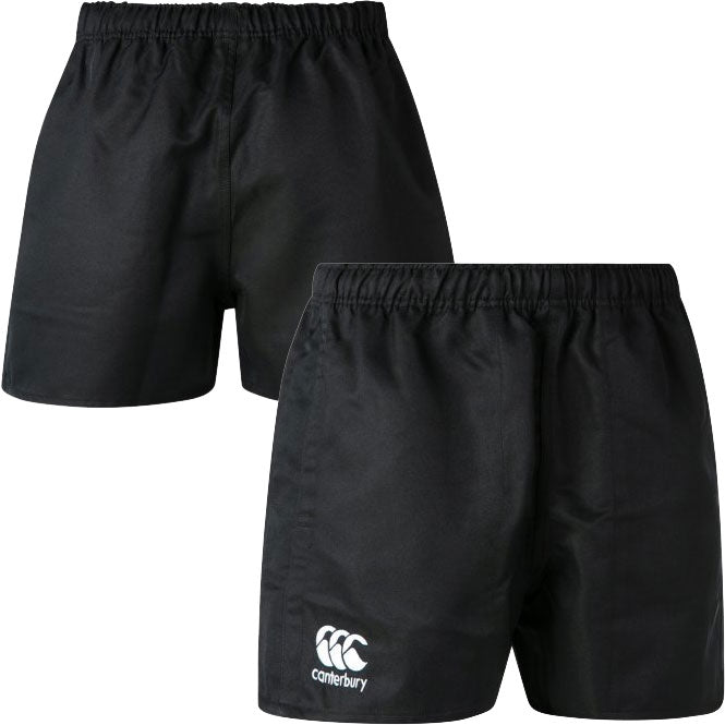Canterbury Junior Pro Polyester Game-Day Rugby Shorts {C-QE723406}