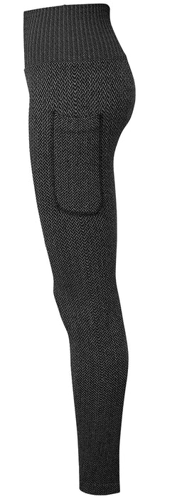 Women's TriDri City Knitted Pocket Leggings {TR219}