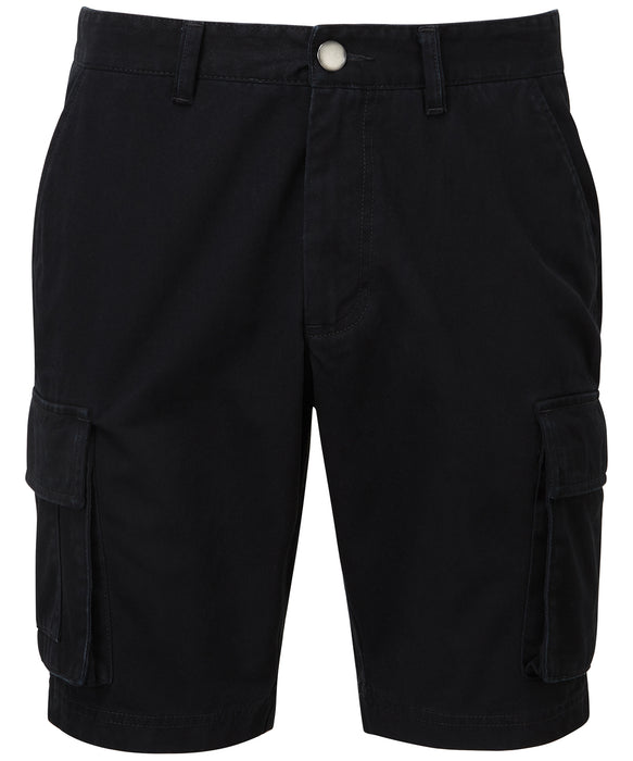 Men's Asquith & Fox Chino Tailored Cargo Shorts {R-AQ054}