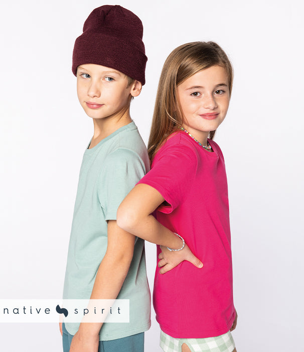 Native Spirit Kids' Organic Cotton 155gsm T-Shirt {NS307}