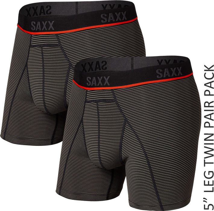 SAXX Men's Kinetic 5" Boxers TWIN PACK {SXBB32-TWIN}