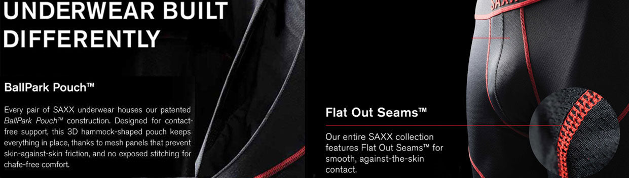 SAXX Flat Out Seams — Baselayer Ltd
