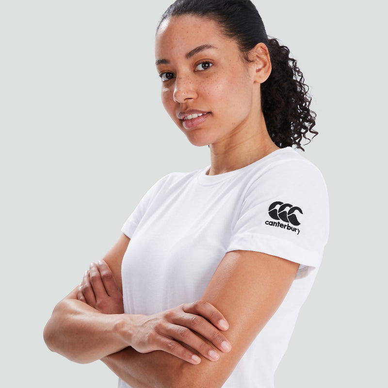 Canterbury Women's Club Plain Training Tee {QA005711}