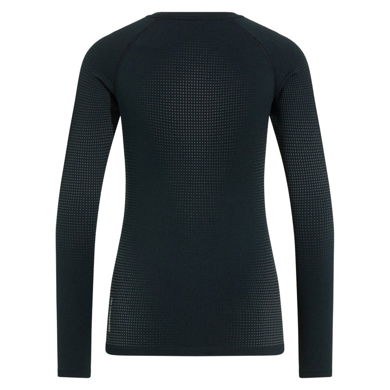 ODLO Women's Performance Warm Long Sleeve Crew Base Layer {O-196191}