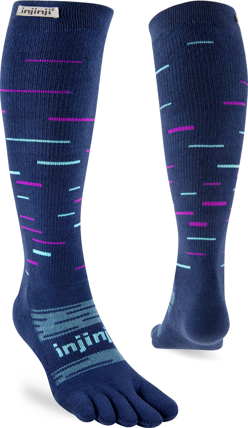 Injinji Mid-Weight Snow Knee High Toe Socks (INJ-SNO-KNE)