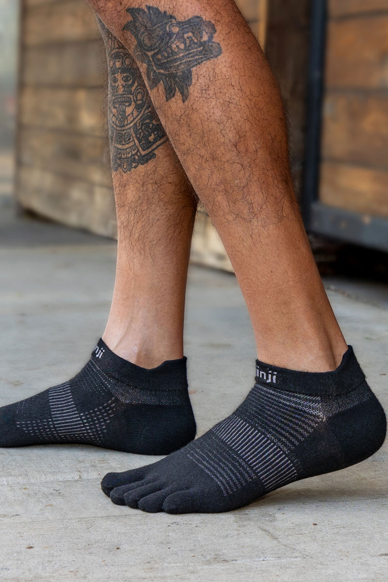 Injinji Men's Lightweight No-Show Toe Socks (INJ-NS)