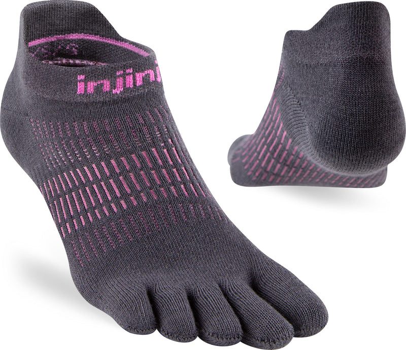 Injinji Women's Lightweight No-Show Toe Socks (INJ-WNS)