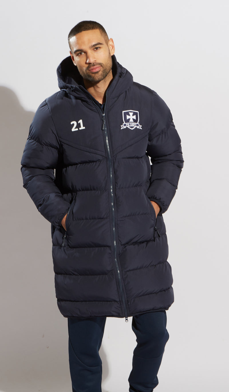 Xero Degrees Adult Chevron 3/4 Long-Line Puffer Jacket (XO-CH987)