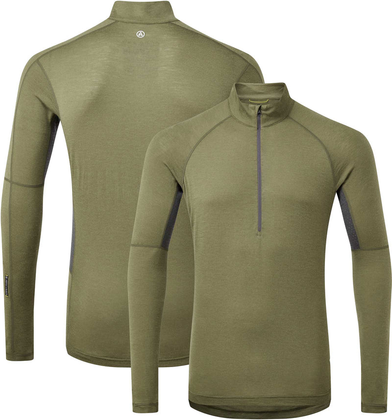 Artilect Men's Boulder 125 Long Sleeve ½ Zip Baselayer {ART-2211121}