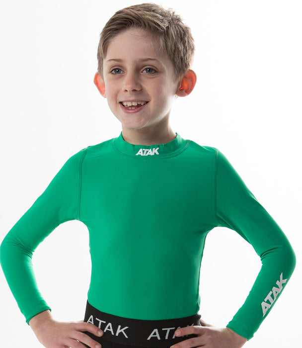 Kids' ATAK Sports Long Sleeve Thermal Compression Base Layer Top