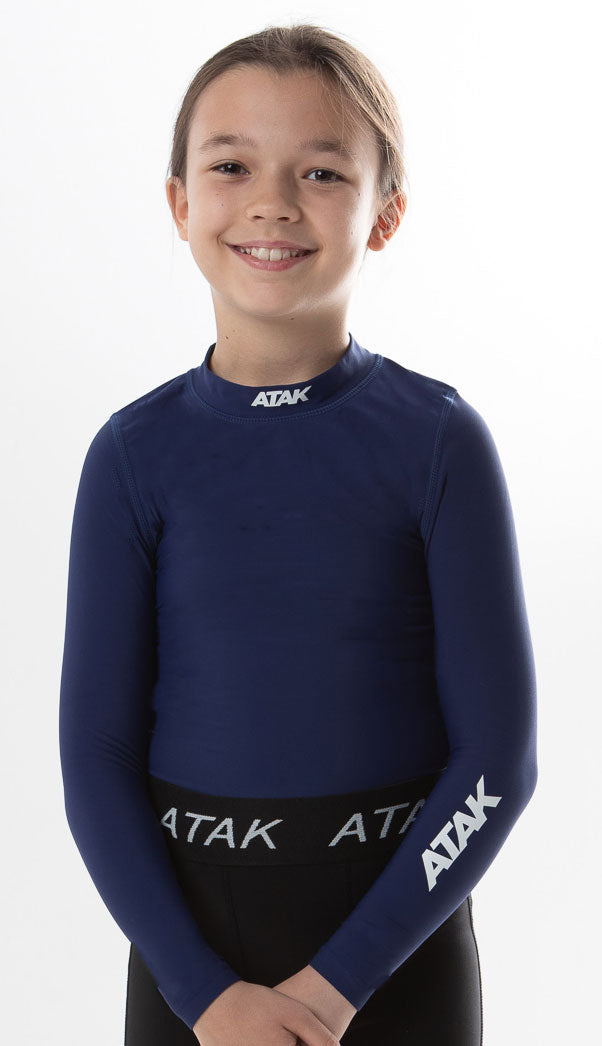 Kids' ATAK Sports Long Sleeve Thermal Compression Base Layer Top