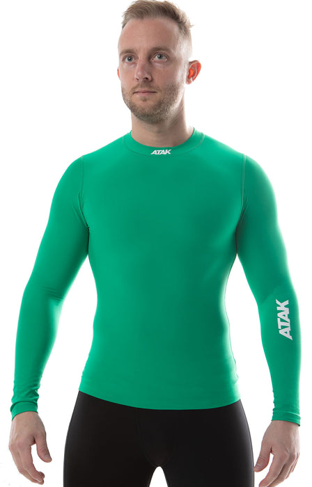 Men's ATAK Sports Long Sleeve Thermal Compression Base Layer Top