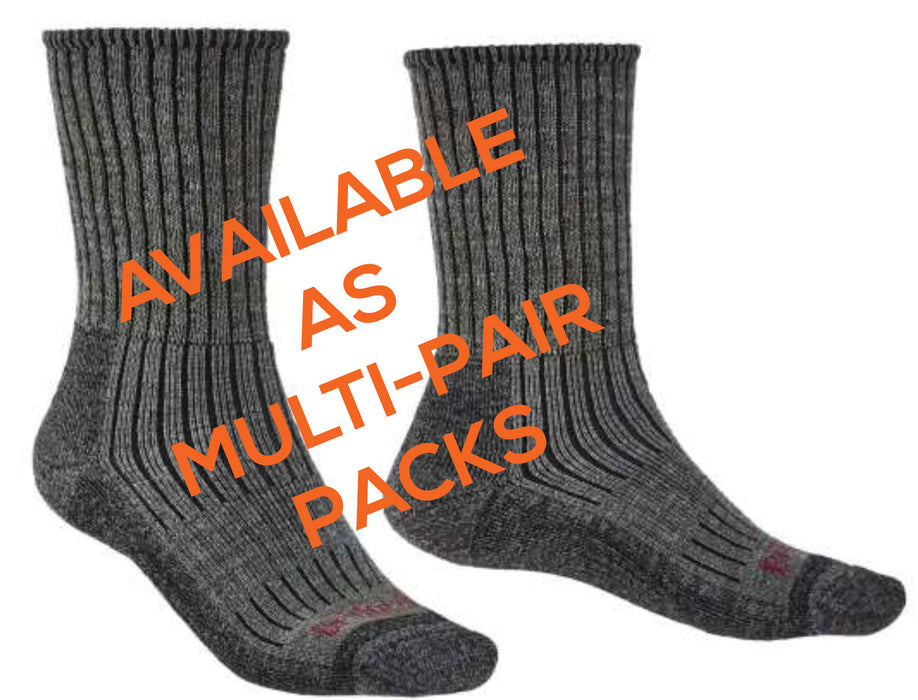 Bridgedale Men's Comfort Hiker Midweight Merino Hiking Socks {BR-710596}