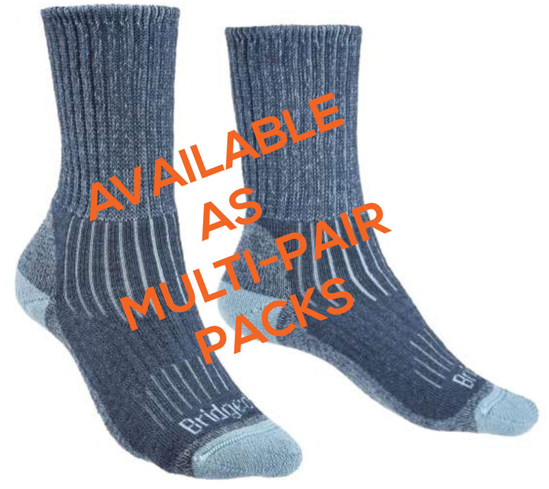 Bridgedale Women's Comfort Hiker Midweight Merino Hiking Socks {BR-710627}