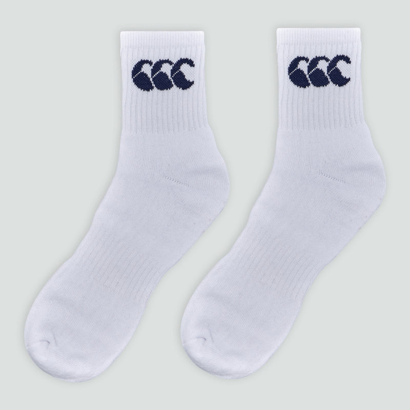 Canterbury Adult Unisex Crew Sock Pack of 3