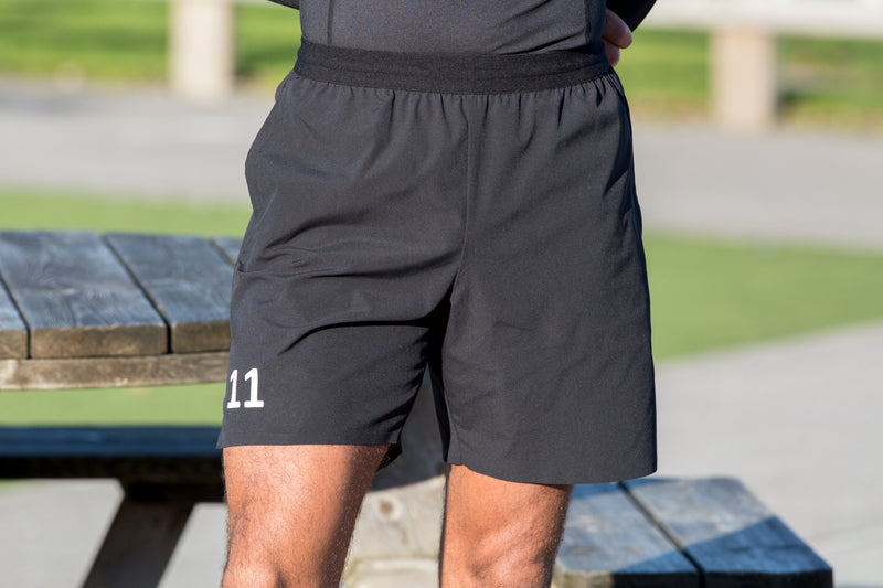 Xero Degrees Carbon Zip Pocket Woven Training Shorts {XO-CH972}