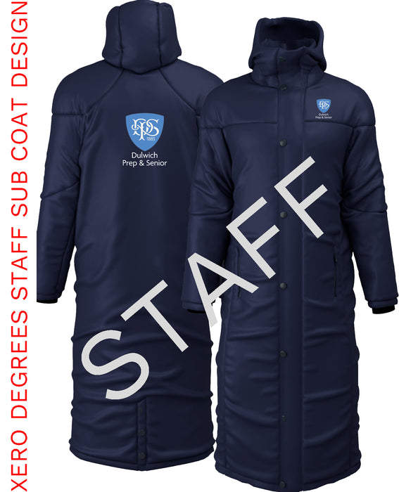 DULWICH PREP & SENIOR STAFF XERO DEGREES SIDE LINE BENCH COAT {DPSS-XOCH827A}