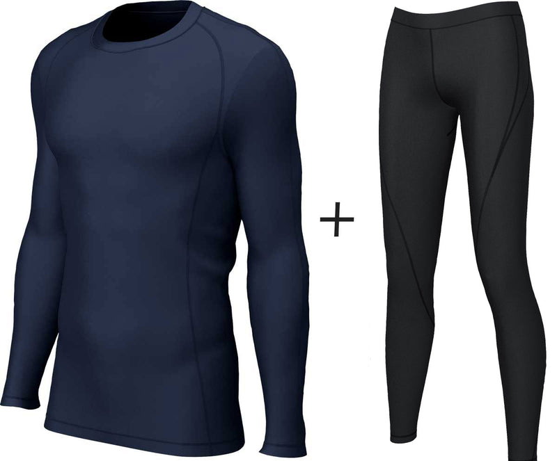 Girls' Xero Degrees Thermal Base Layer COMBO {XO-CH284Y/CH799Y-COMBO}