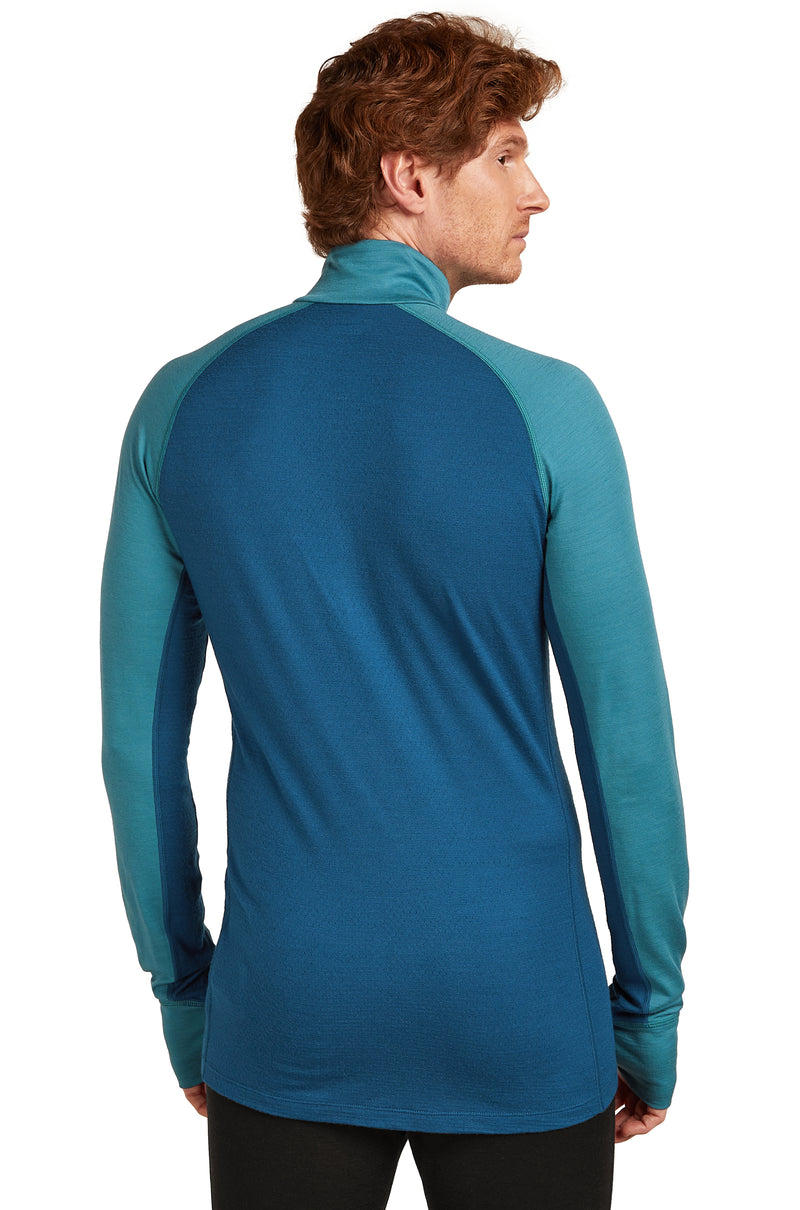Men's Icebreaker 200 ZoneKnit Long Sleeve Half Zip {IC-0A57CH}