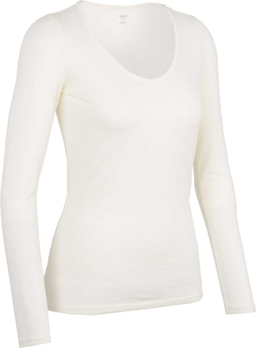 Women's Icebreaker Siren Merino Wool Long Sleeve Sweetheart {IC-103194}