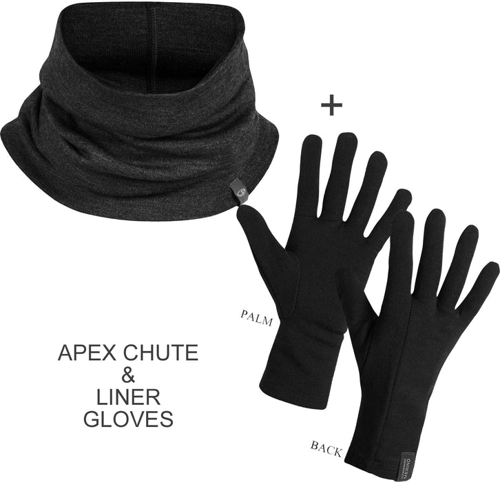 Icebreaker Merino Apex Chute Gloves Bundle