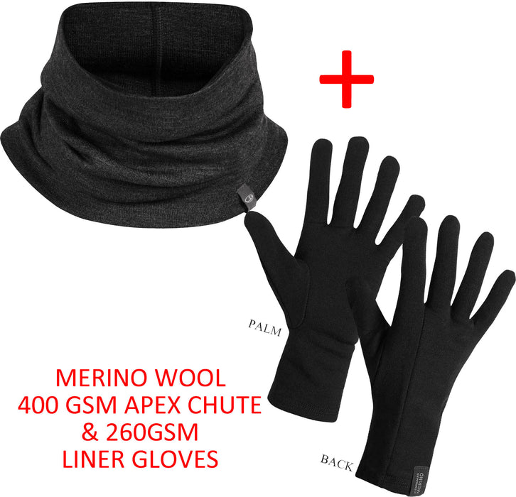 Icebreaker Merino Apex Chute Gloves Bundle