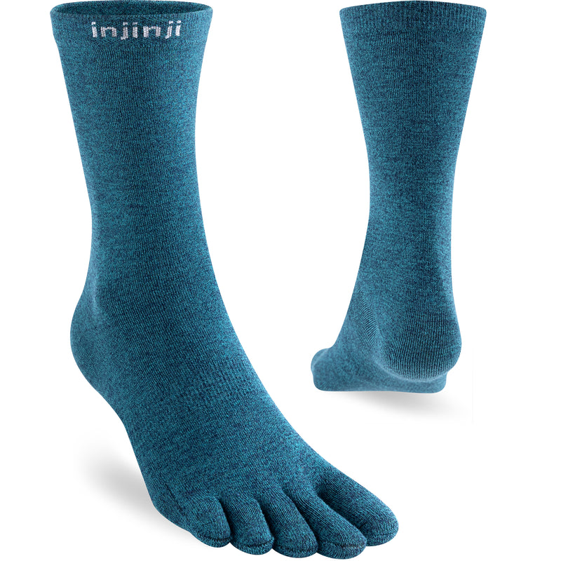 Injinji Ultra-Lightweight Crew Liner Toe Socks (INJ-LW-LIN)