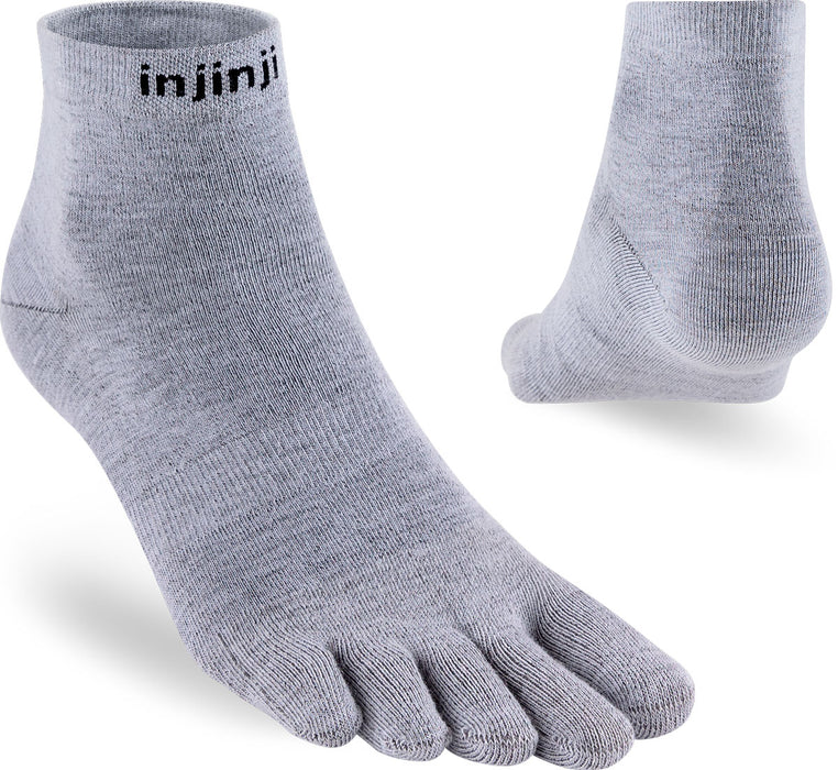 Injinji Ultra-Lightweight Mini-Crew Liner Toe Socks (INJ-LW-MC-LIN)
