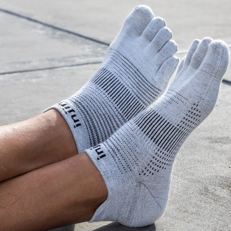 Injinji Men's Lightweight No-Show Toe Socks (INJ-NS)