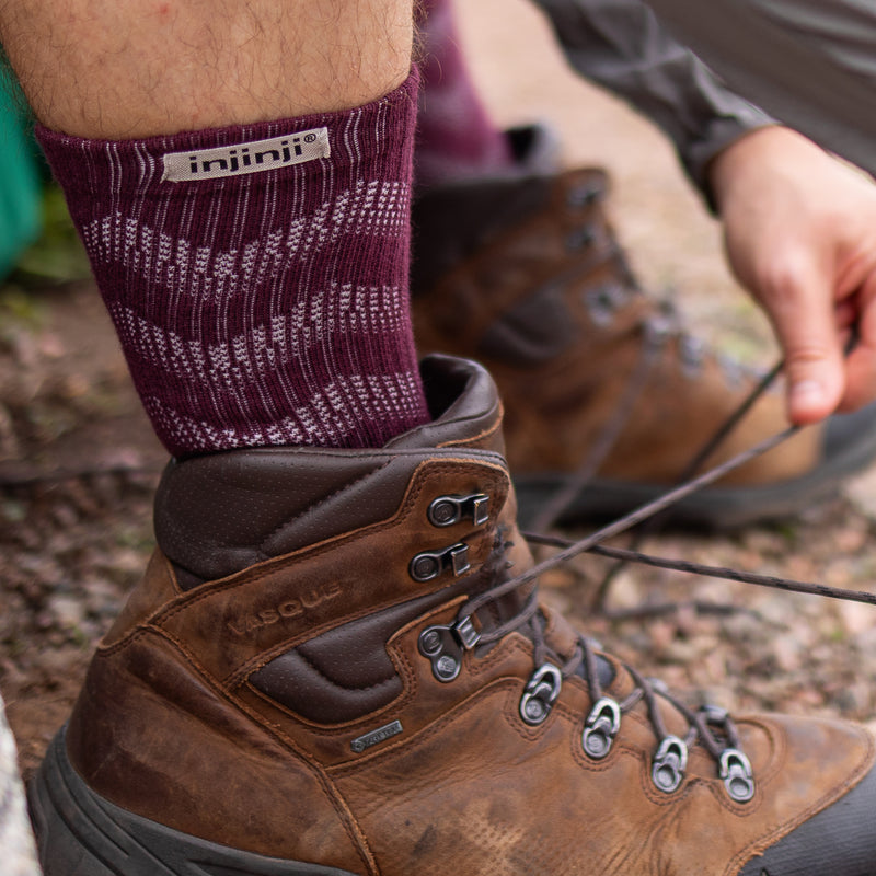 Injinji Mid-Weight Merino Wool Crew Toe Socks (INJ-ODC)