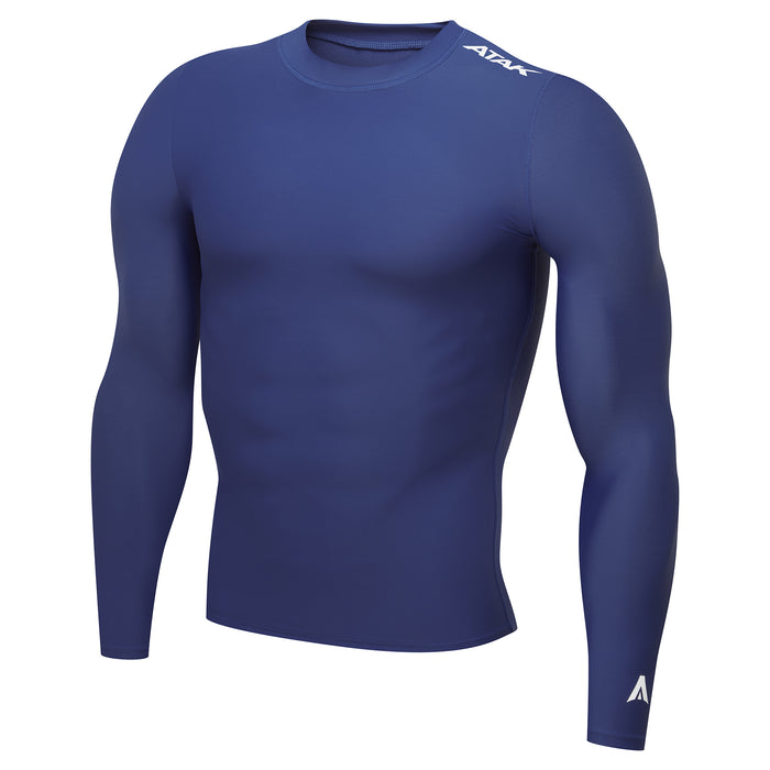 Men's ATAK Sports Long Sleeve Thermal Compression Base Layer Top