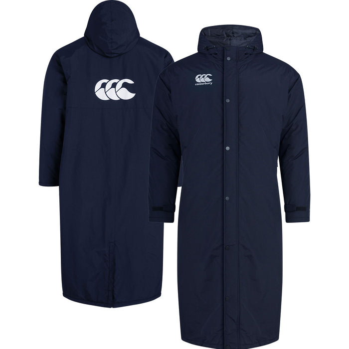 Canterbury long full zip weather resistant insulated sub coat on sale