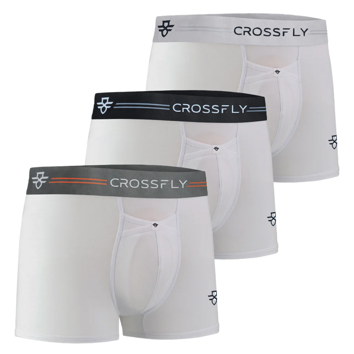 Crossfly Men's Ikon 3" Trunk Boxers TRIPLE PACK {CF-IKON3-TRIPLE}