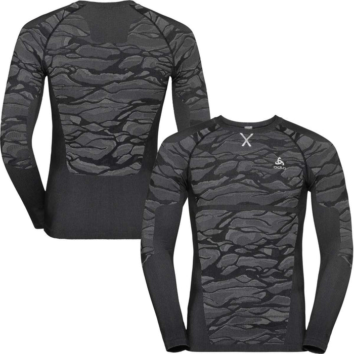 ODLO Men's Blackcomb Eco Warm Long Sleeve Crew