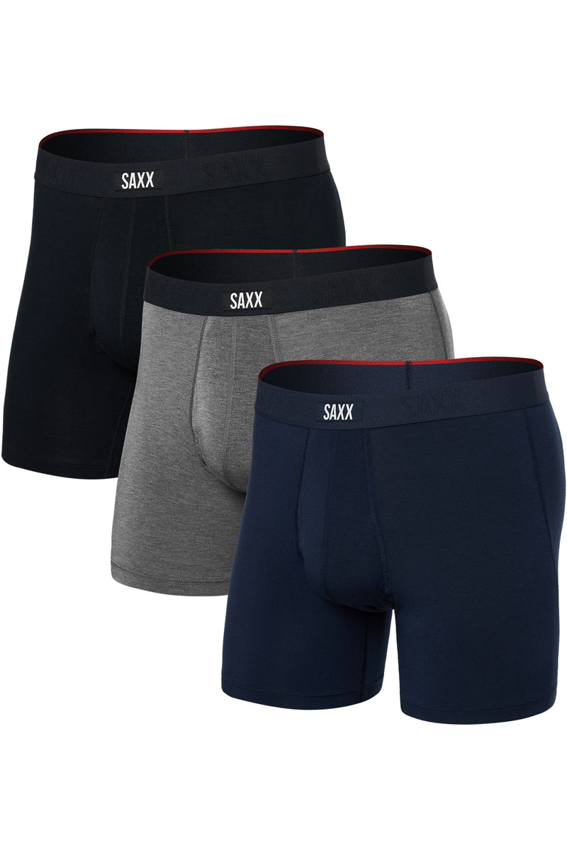 SAXX Men's Vibe Xtra 6" Boxer Briefs 3-PAIR PACK {SAXX-PP3VX}