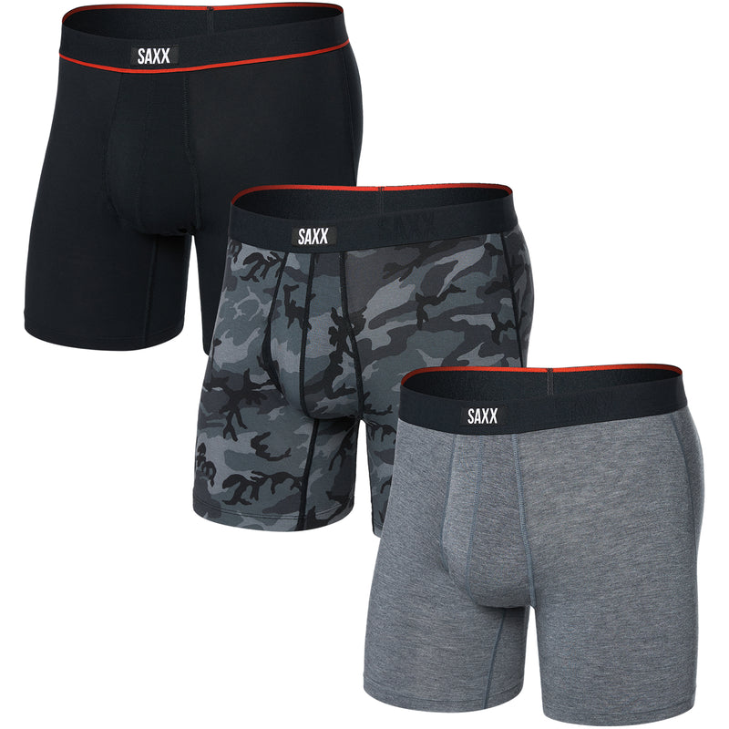 SAXX Men's Vibe Xtra 6" Boxer Briefs 3-PAIR PACK {SAXX-PP3VX}