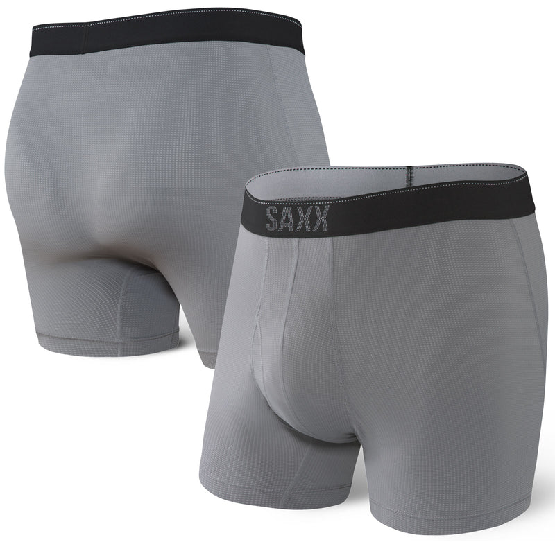 SAXX Men's 6" Quest Quick Dry Mesh Boxer Briefs {SAXX-BB65F}