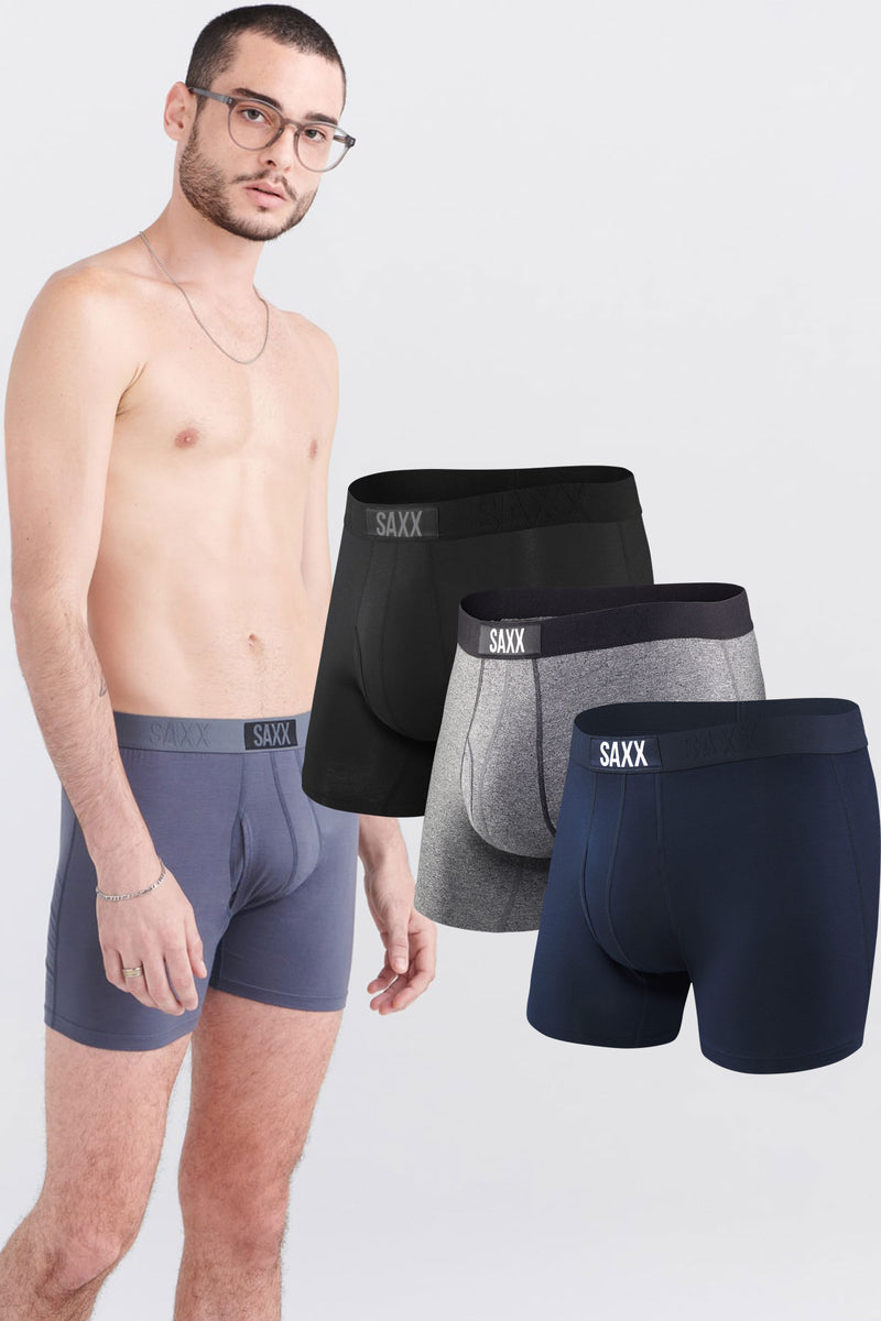 Men's SAXX Ultra Classic Boxers 3-Pair Pack {SAXX-PP3U}