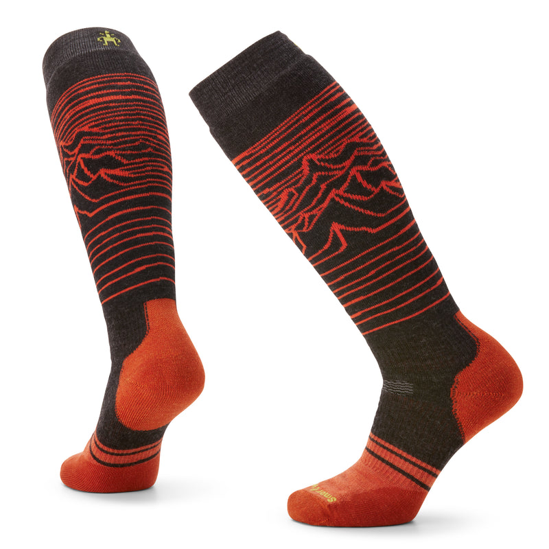 Men's Smartwool Mid-Weight Full-Cushion Iguchi Merino Wool Ski Socks {SW-001918}