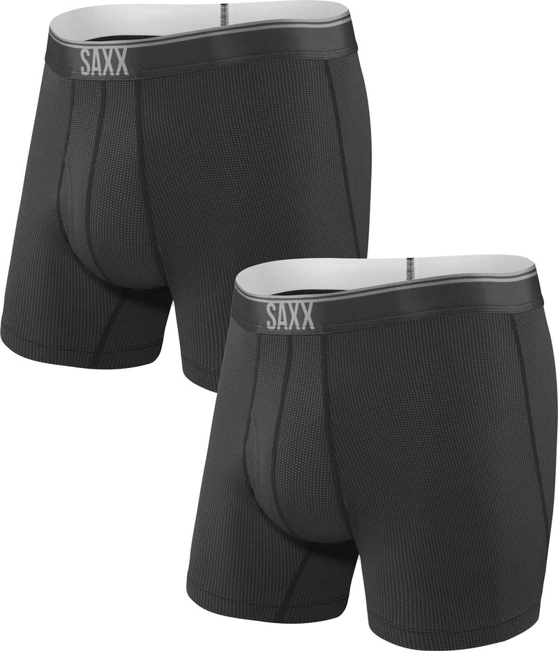 SAXX Men's 6" Quest Quick Dry Mesh Boxer Briefs {SAXX-BB65F}