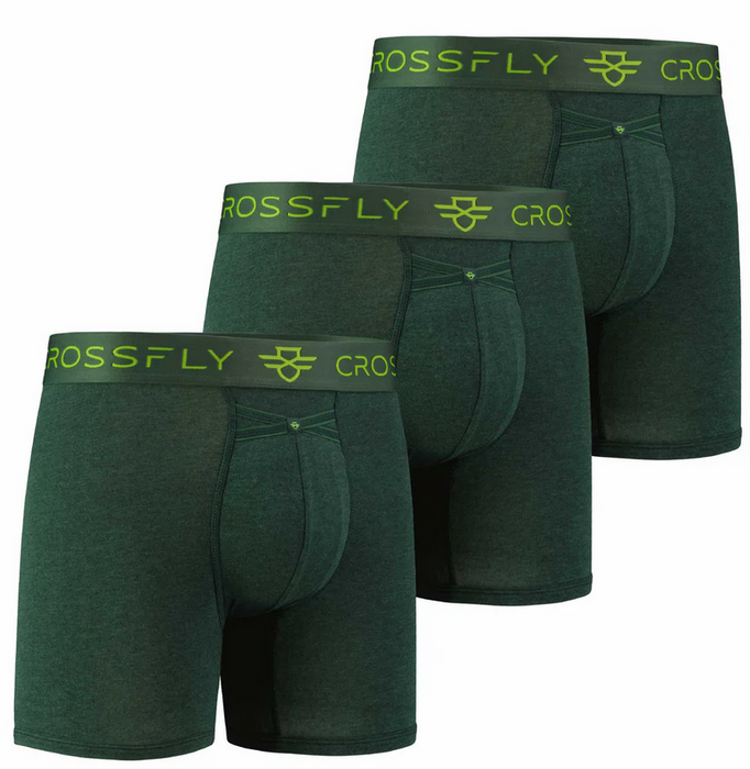 Crossfly Men's Ikon 6" Boxers TRIPLE PACK {CF-IKON6-TRIPLE}