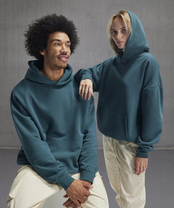 Unisex B&C 350gsm Influence Heavyweight Oversized Cotton-Rich Hoody {BA034}